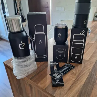 Set Mate Termo y Accesorios Negro