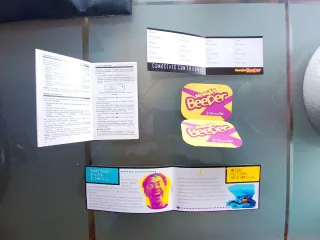 1995 MENSATEL BEEPER MANUALES AGENDA.