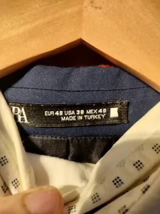 Traje Azul Marino Completo con Camisa Blanca