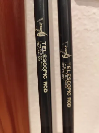 Cañas de pescar telescópicas