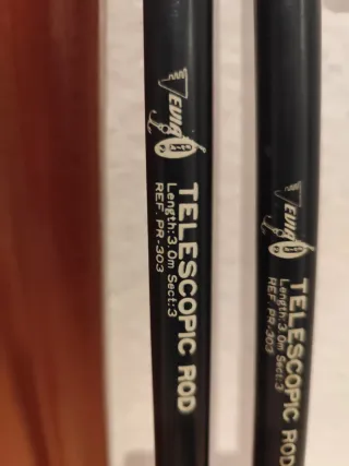 Cañas de pescar telescópicas