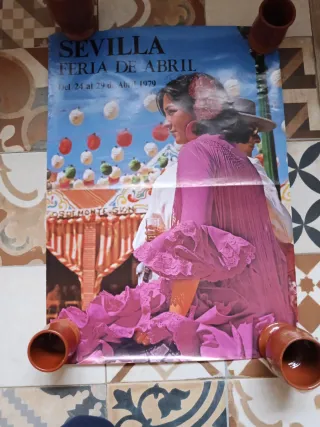 Cartel Feria Sevilla Abril 1979