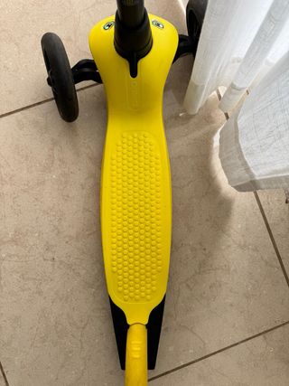 Patinete infantil 3 ruedas amarillo