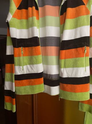 Conjunto chándal terciopelo T. M