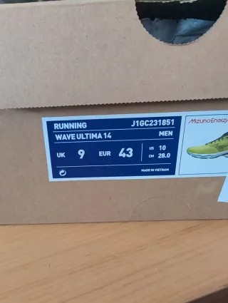 Zapatillas Mizuno Wave Última 14 Running