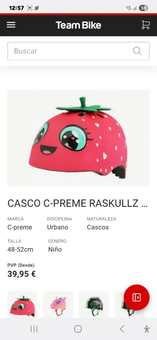 Casco Raskullz Youth Corazones Morados