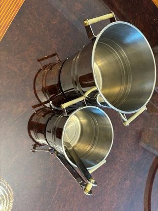 2 Cubiteras Hieleras Inox Tramontina