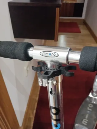 Patinete Micro Plata