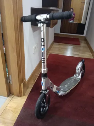 Patinete Micro Plata