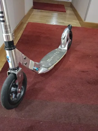 Patinete Micro Plata