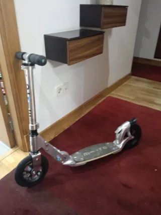 Patinete Micro Plata