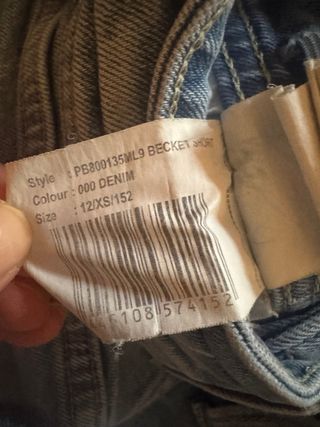 Vaqueros cortos Pepe Jeans niño T.164