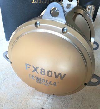 Carrete Curricán Big Game FX80W Dorado