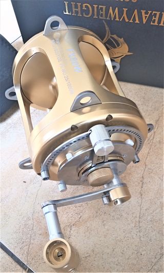 Carrete Curricán Big Game FX80W Dorado