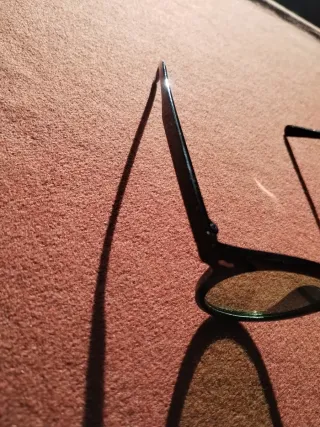 Occhiali da vista con lenti verdi