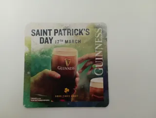4 Sottobicchieri Guinness Saint Patrick's Day