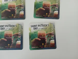 4 Sottobicchieri Guinness Saint Patrick's Day