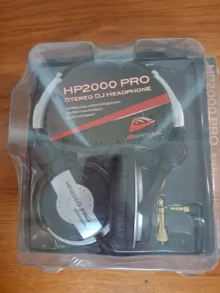 Auriculares JBSYSTEMS HP2000 PRO DJ