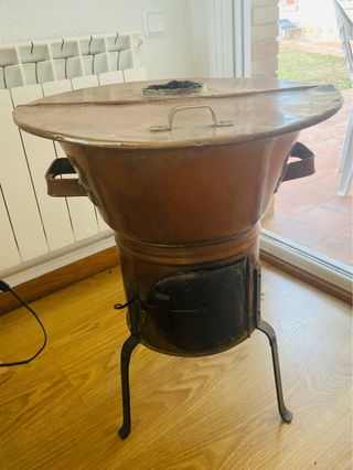 URGE por traslado - Brasero de cobre antiguo