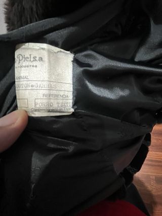 Abrigo Piel Mutón Hervás Piel Talla Única