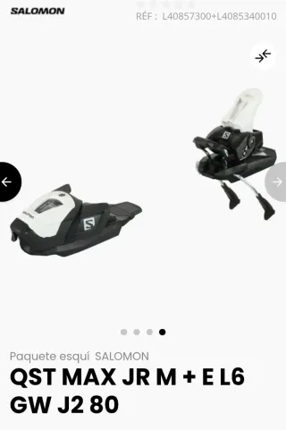 Equipo nuevo de Ski.