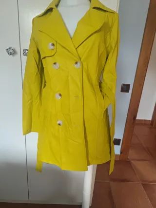 2 Chaquetas americana verde y amarilla