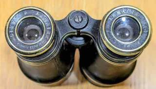 Binoculares Lemaire París Antiguos + Funda