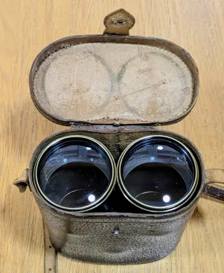 Binoculares Lemaire París Antiguos + Funda