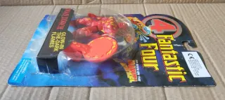 Boneco Human Torch Fantastic Four Marvel bootleg