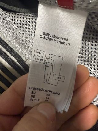 Chaqueta BMW Talla  xl talla 54