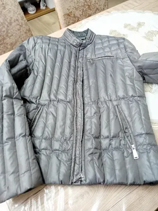 Piumino uomo grigio tagliaxxl