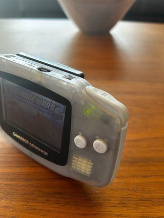 Nintendo Game Boy Advance Gris Transparente
