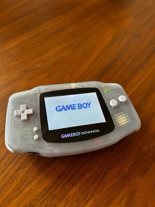 Nintendo Game Boy Advance Gris Transparente