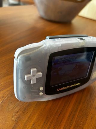 Nintendo Game Boy Advance Gris Transparente
