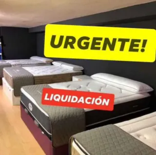 Canapé canapé y colchón en liquidación