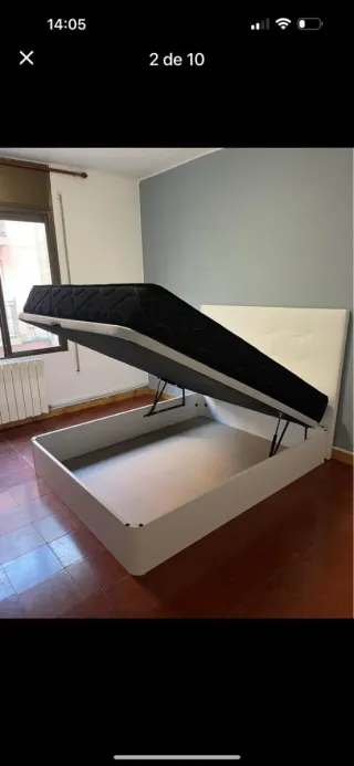 Canapé canapé y colchón en liquidación