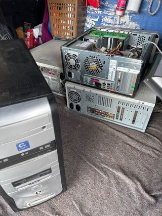 4PCs Antiguos Sobremesa Piezas alguno funciona