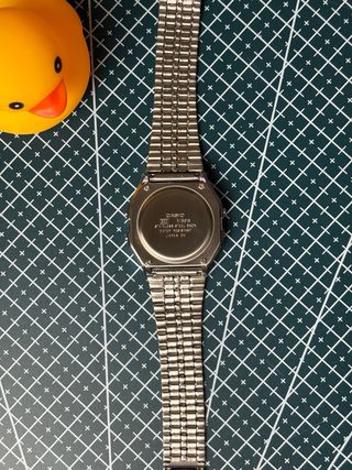 Reloj Casio F-91W mod custom | filtro LCD nebulosa