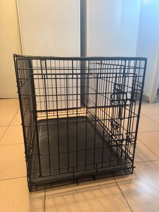 Jaula metálica para perro