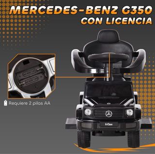 Correpasillos Mercedes 3 en 1 Negro