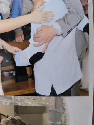 Traje comunión niño T.12-13 + zapatos