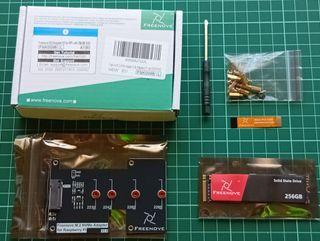 Adaptador M.2 NVMe Freenove para Raspberry Pi SSD