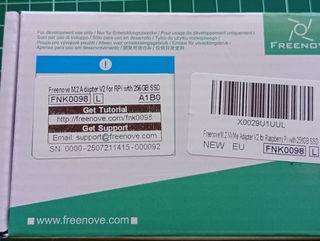 Adaptador M.2 NVMe Freenove para Raspberry Pi SSD