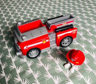 Camión Bomberos Marshall Patrulla Canina + Muñeco