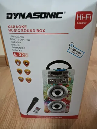 Dynasonic Karaoke Music Sound Box
