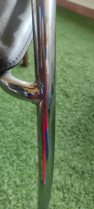 Mesa de cristal y 4 sillas