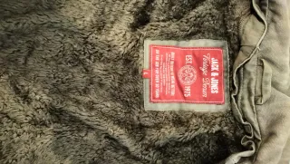 Chaqueta militar hombre verde