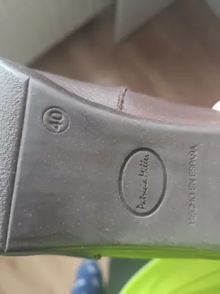 Botas de tacón marrones talla 40