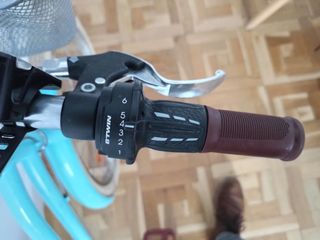 Bicicleta urbana con cesta