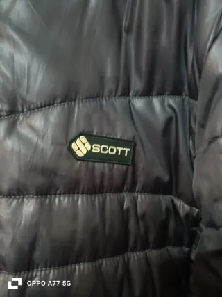 Chaqueta Scott Negra/Gris